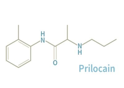 Chemische Struktur des Prilocain als lokalanästhetikum gegen Vorzeitiger Samenerguss-vorzeitiger Ejakulation-Ejaculatio prae cox-zu früh zu kommen-zu schnell zu kommen-schnell Samenerguss-IELT-Hyaluronsäuere-Fortacin-Priligy-partielle penile Neurektomie-Nervendurchtrennung-Dr. Aref Elseweifi-Berlin